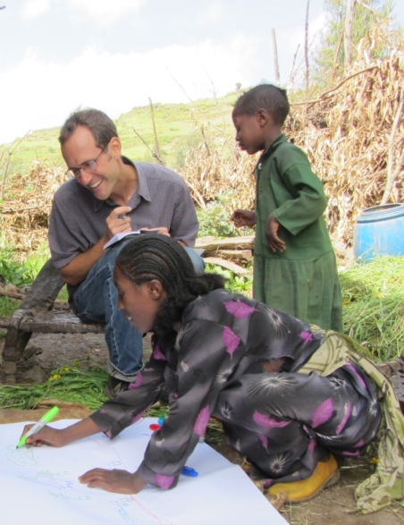 Figure 6: Participatory mapping in the village of Mesqel Aura, Ethiopia